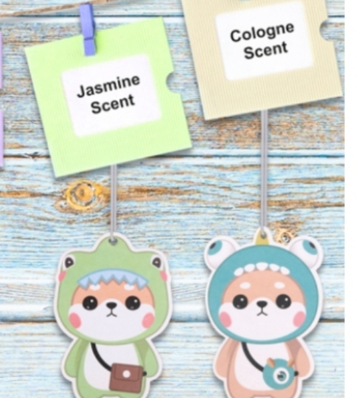 Bouroki Cute Cartoon Shiba Inu Series Car Air Fresheners in 5 Different Scents - Picture 8 of 15